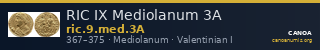 RIC IX Mediolanum 3A — CANOA