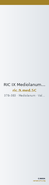 RIC IX Mediolanum 5C — CANOA