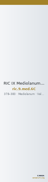 RIC IX Mediolanum 6C — CANOA
