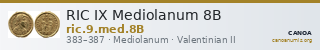 RIC IX Mediolanum 8B — CANOA