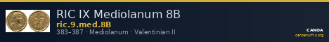 RIC IX Mediolanum 8B — CANOA