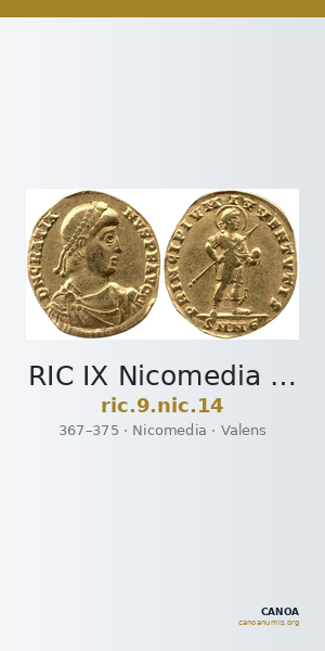 RIC IX Nicomedia 14 — CANOA