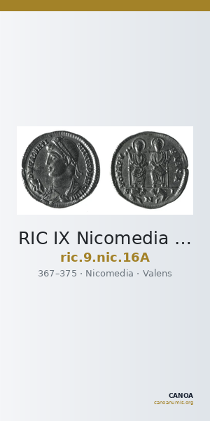 RIC IX Nicomedia 16A — CANOA