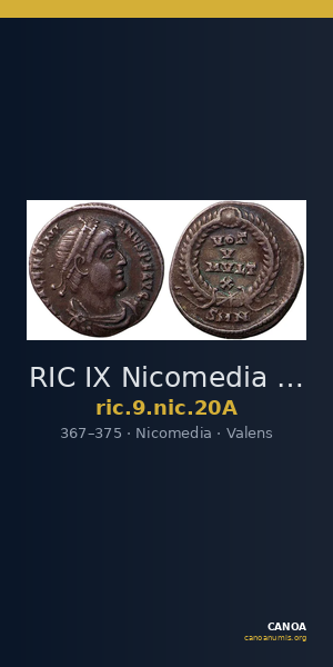 RIC IX Nicomedia 20A — CANOA