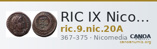 RIC IX Nicomedia 20A — CANOA