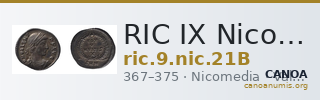 RIC IX Nicomedia 21B — CANOA