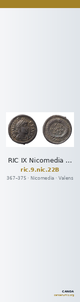 RIC IX Nicomedia 22B — CANOA