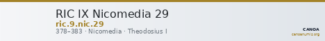 RIC IX Nicomedia 29 — CANOA