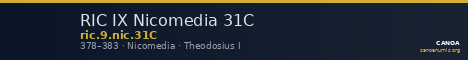 RIC IX Nicomedia 31C — CANOA