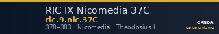 RIC IX Nicomedia 37C — CANOA