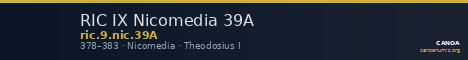 RIC IX Nicomedia 39A — CANOA