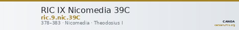 RIC IX Nicomedia 39C — CANOA