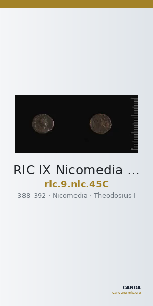 RIC IX Nicomedia 45C — CANOA