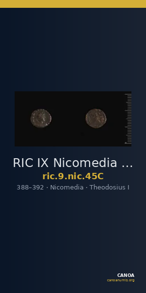 RIC IX Nicomedia 45C — CANOA