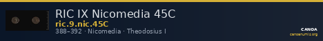 RIC IX Nicomedia 45C — CANOA