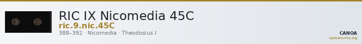 RIC IX Nicomedia 45C — CANOA