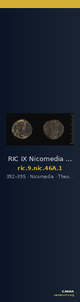 RIC IX Nicomedia 46A: Subtype 1 — CANOA