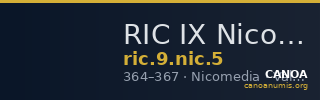 RIC IX Nicomedia 5 — CANOA