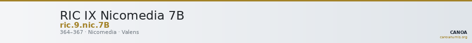 RIC IX Nicomedia 7B — CANOA