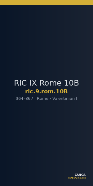 RIC IX Rome 10B — CANOA