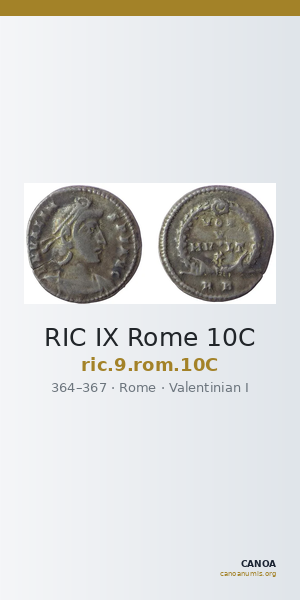 RIC IX Rome 10C — CANOA