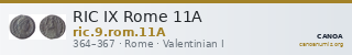 RIC IX Rome 11A — CANOA