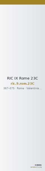 RIC IX Rome 23C — CANOA