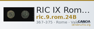 RIC IX Rome 24B — CANOA