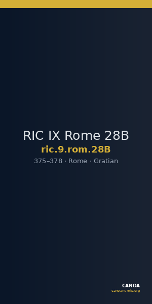 RIC IX Rome 28B — CANOA