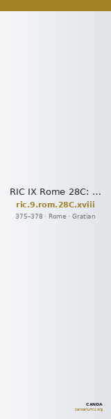 RIC IX Rome 28C: Subtype xviii — CANOA