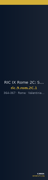 RIC IX Rome 2C: Subtype 1 — CANOA