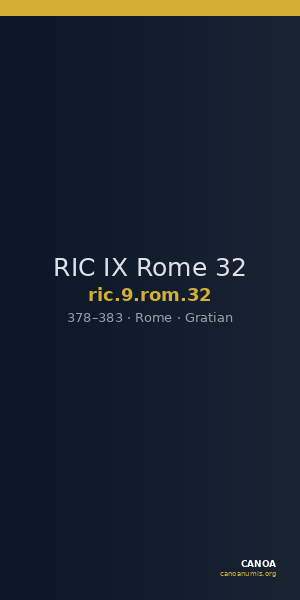 RIC IX Rome 32 — CANOA