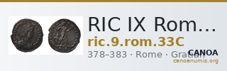 RIC IX Rome 33C — CANOA