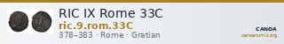 RIC IX Rome 33C — CANOA