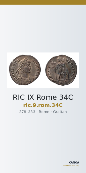 RIC IX Rome 34C — CANOA