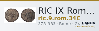 RIC IX Rome 34C — CANOA