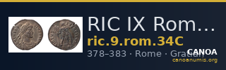 RIC IX Rome 34C — CANOA