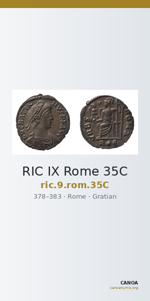 RIC IX Rome 35C — CANOA