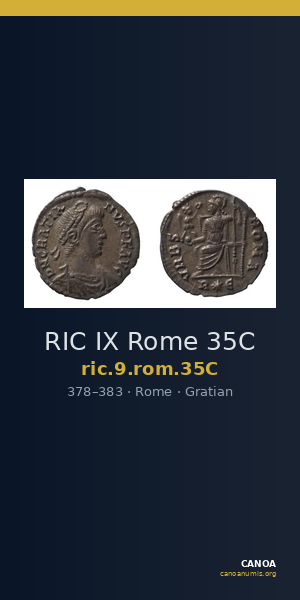 RIC IX Rome 35C — CANOA