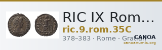 RIC IX Rome 35C — CANOA
