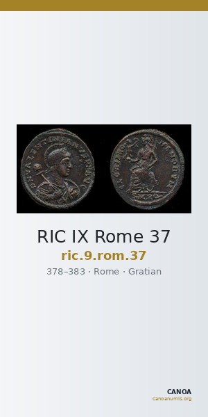 RIC IX Rome 37 — CANOA
