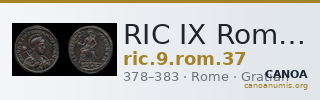 RIC IX Rome 37 — CANOA
