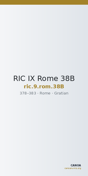 RIC IX Rome 38B — CANOA