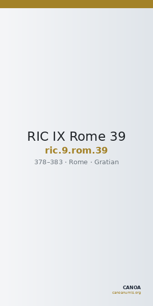 RIC IX Rome 39 — CANOA