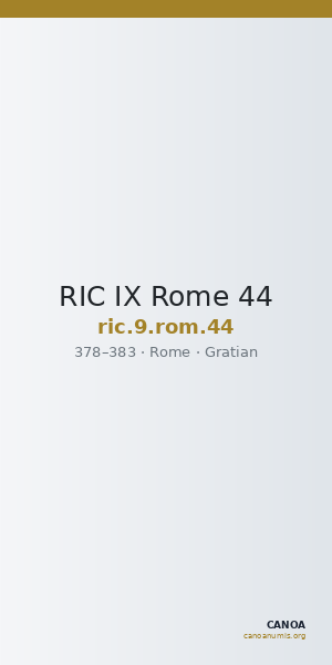 RIC IX Rome 44 — CANOA
