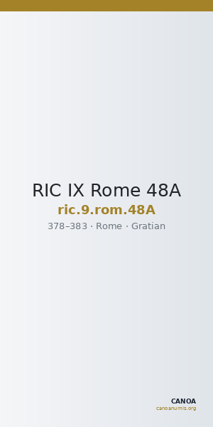 RIC IX Rome 48A — CANOA