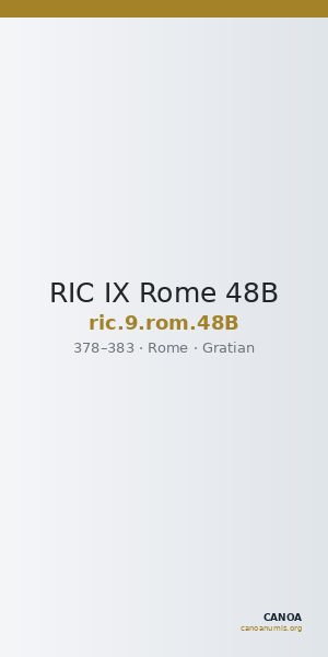RIC IX Rome 48B — CANOA
