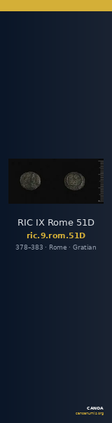 RIC IX Rome 51D — CANOA