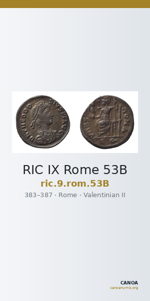 RIC IX Rome 53B — CANOA