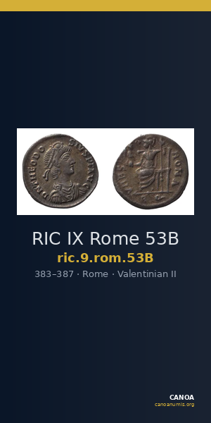 RIC IX Rome 53B — CANOA